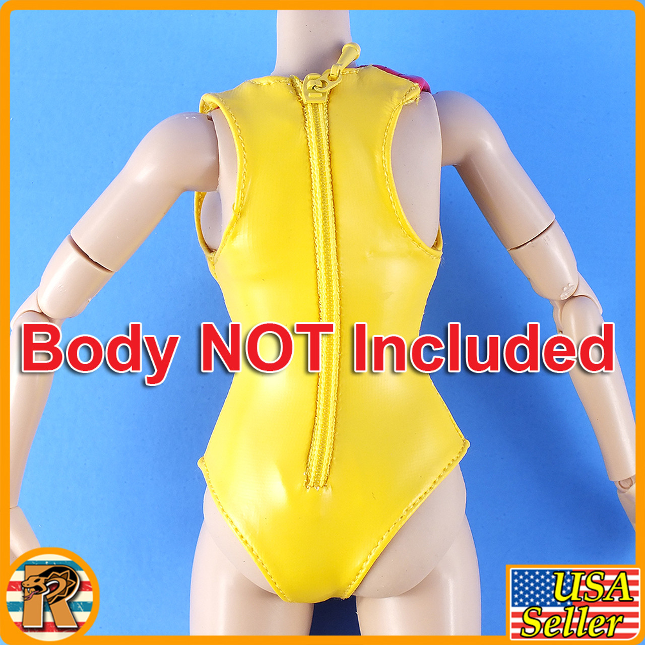 GI JOE Scarlett - Yellow Jumpsuit - 1/6 Scale -