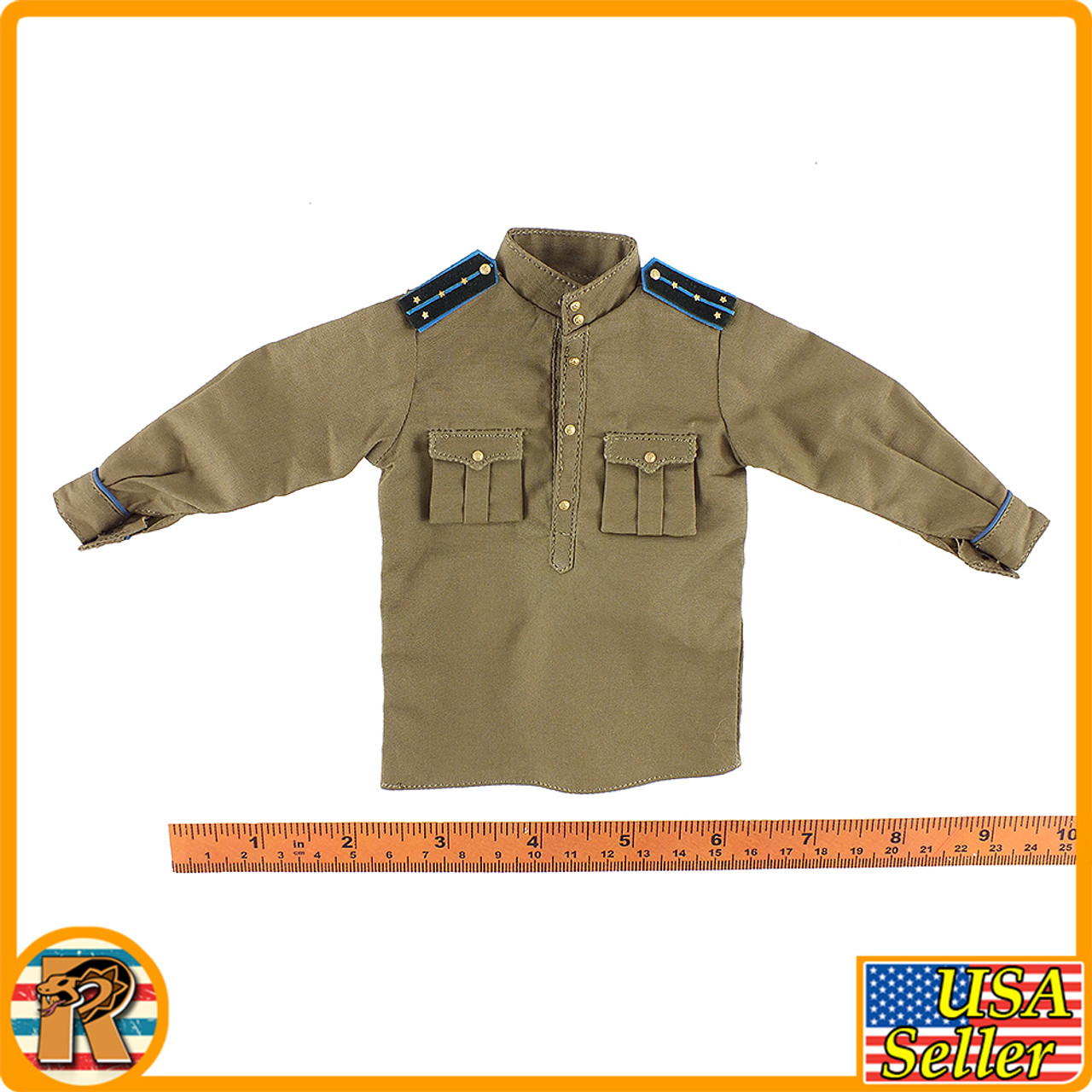 Soviet NKVD Officer - Long Sleeve Shirt #2 - 1/6 Scale -