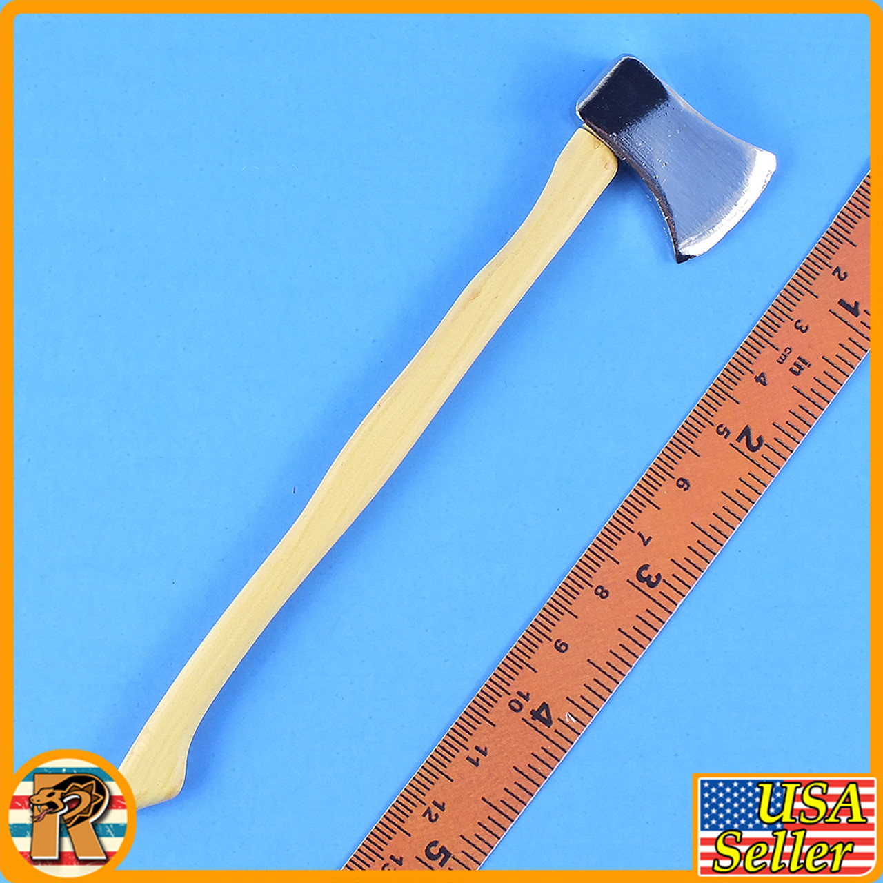 American Psycho - Metal Fire Axe - 1/6 Scale -
