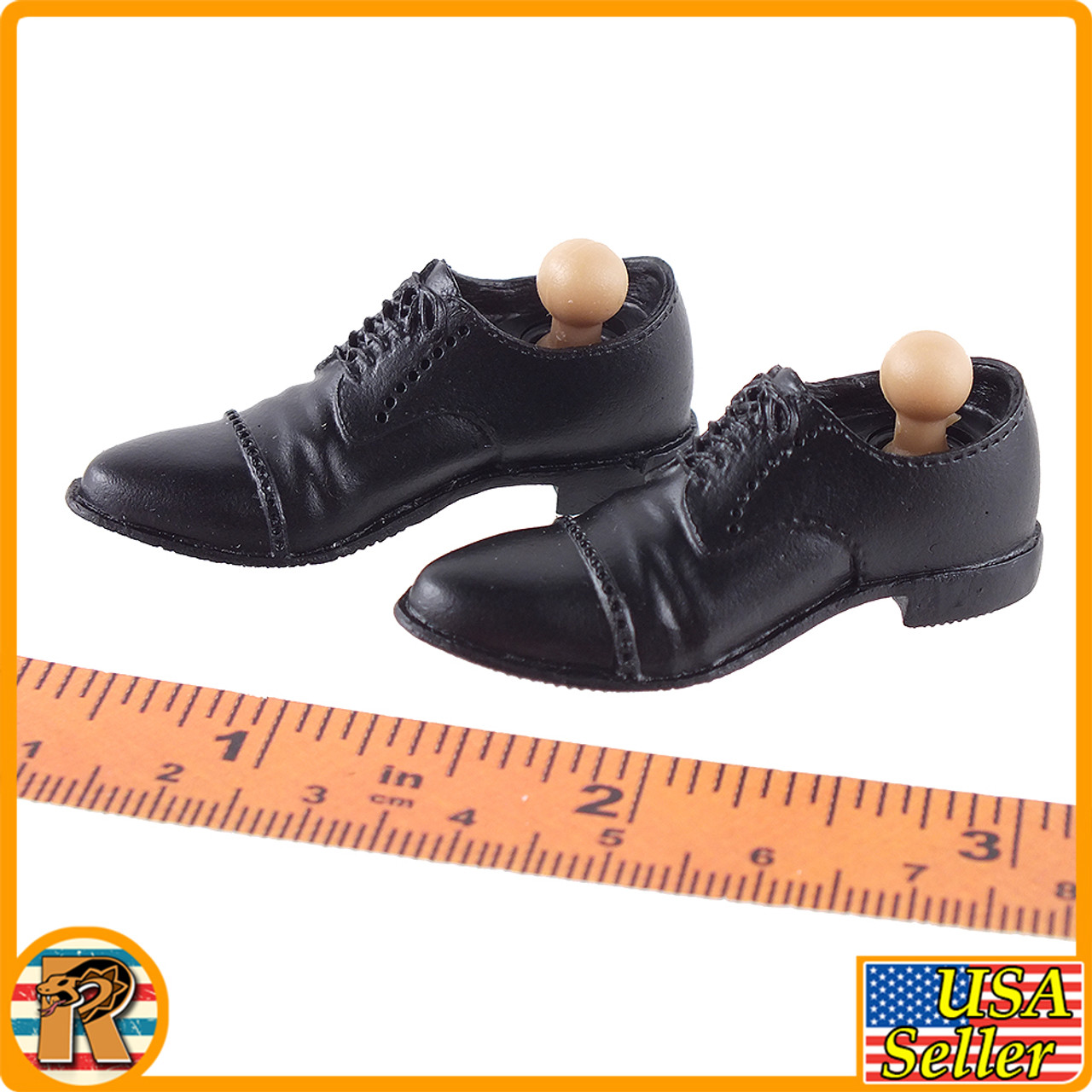 American Psycho - Dress Shoes w/ Balls - 1/6 Scale -