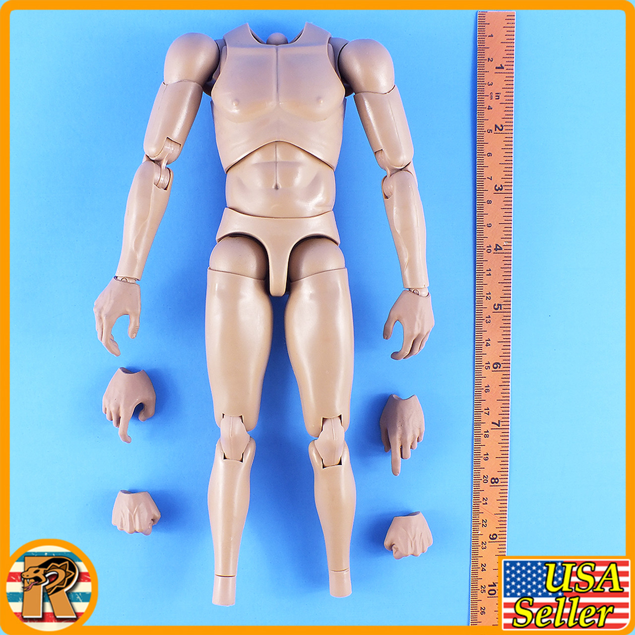 Slavic Warrior - Nude Body w/ Hands - 1/6 Scale -