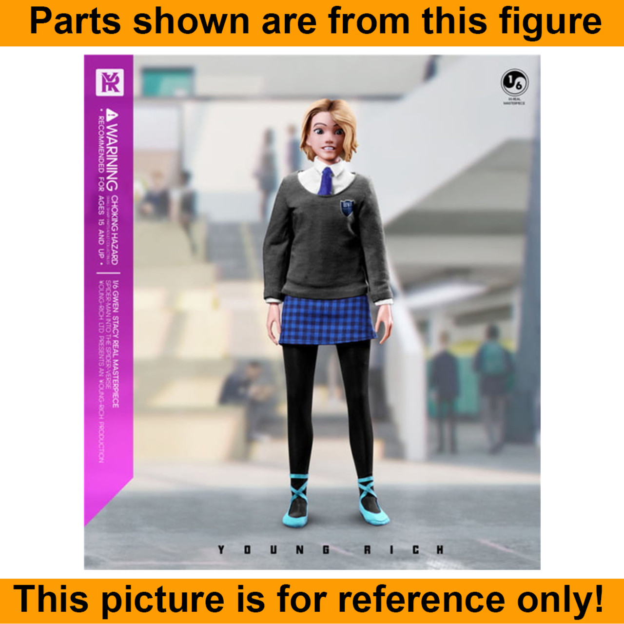 Gwen Stacy - Physics Book - 1/6 Scale -