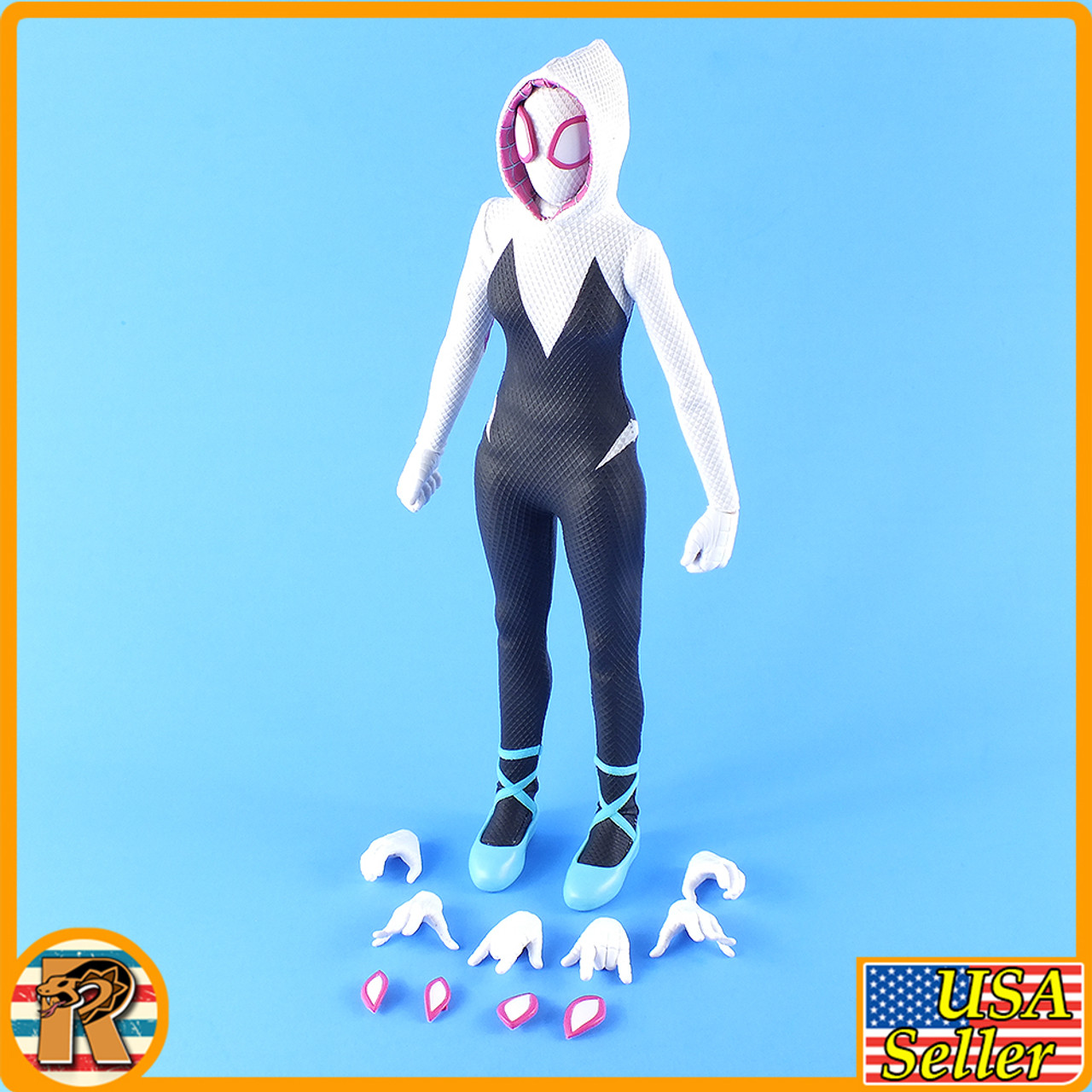 Spider Gwen - Full Figure w/ Hands & Eyes - 1/6 Scale -