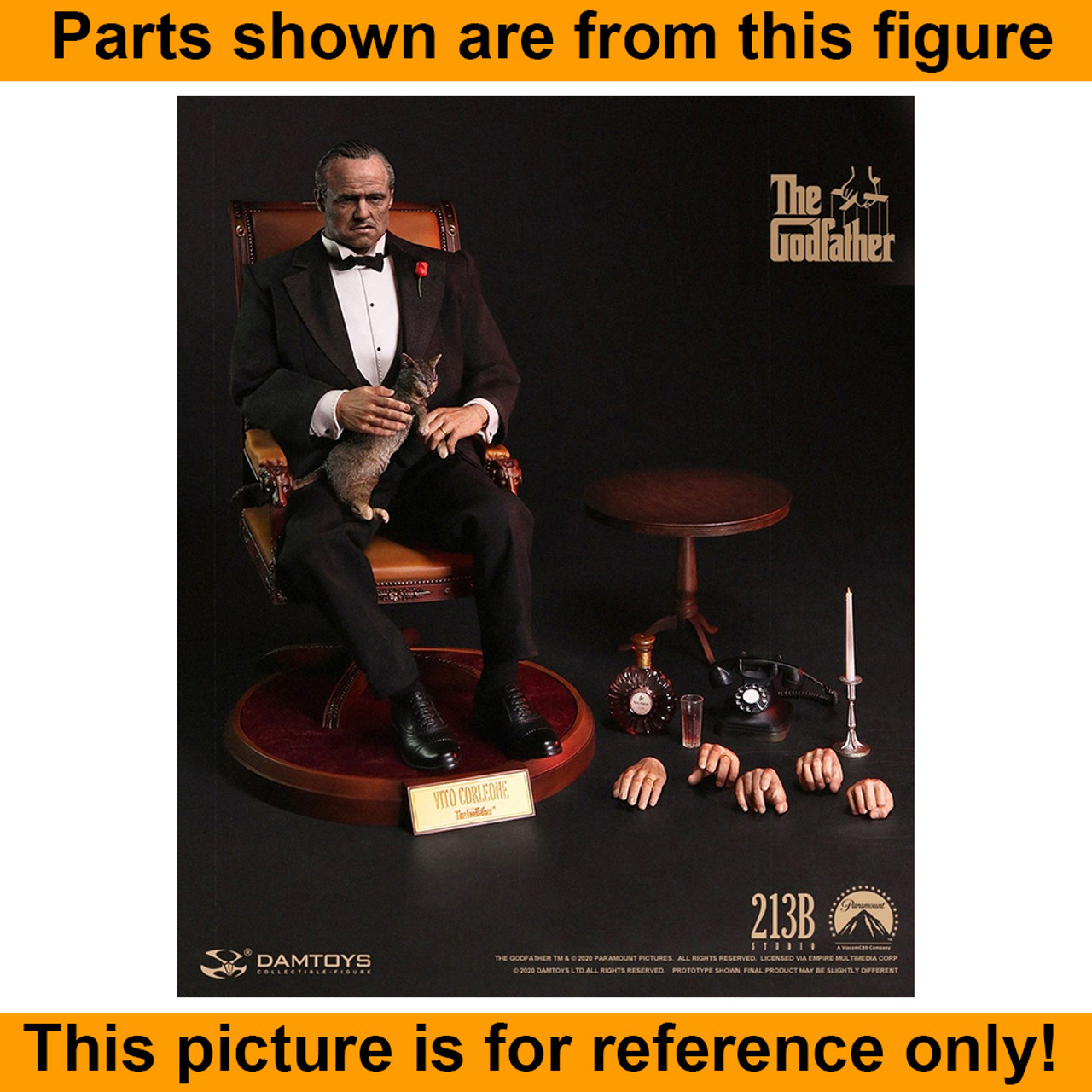 Godfather Vito Corleone - Candle - 1/6 Scale -