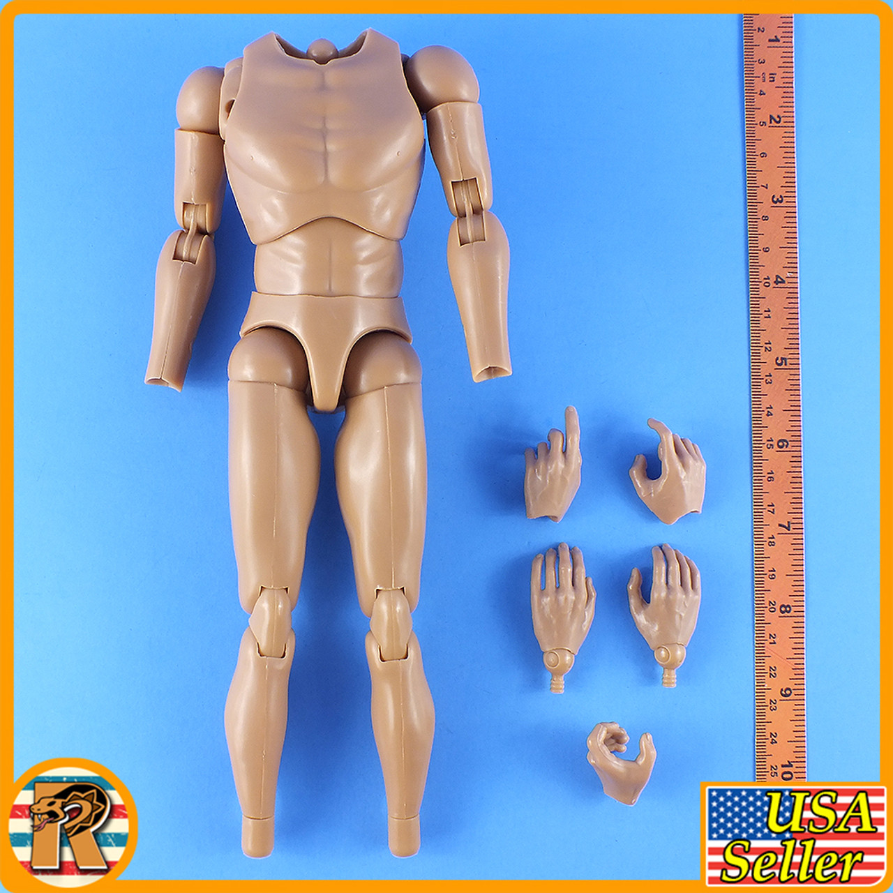 Western Doctor - Nude Body w/ Hands - 1/6 Scale -