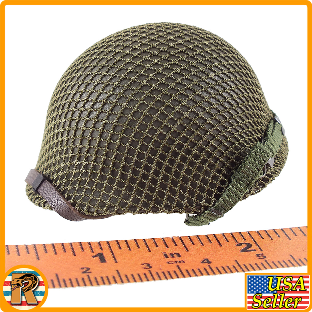 Private Mellish - Helmet w/ Net Cover - 1/6 Scale -