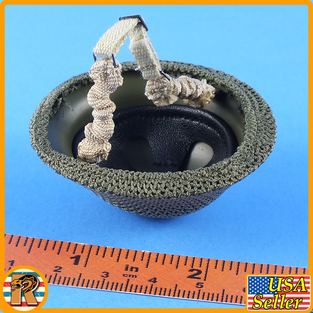 1944 British Commando - Helmet w/ Net Cover - 1/6 Scale Part - Ujindou