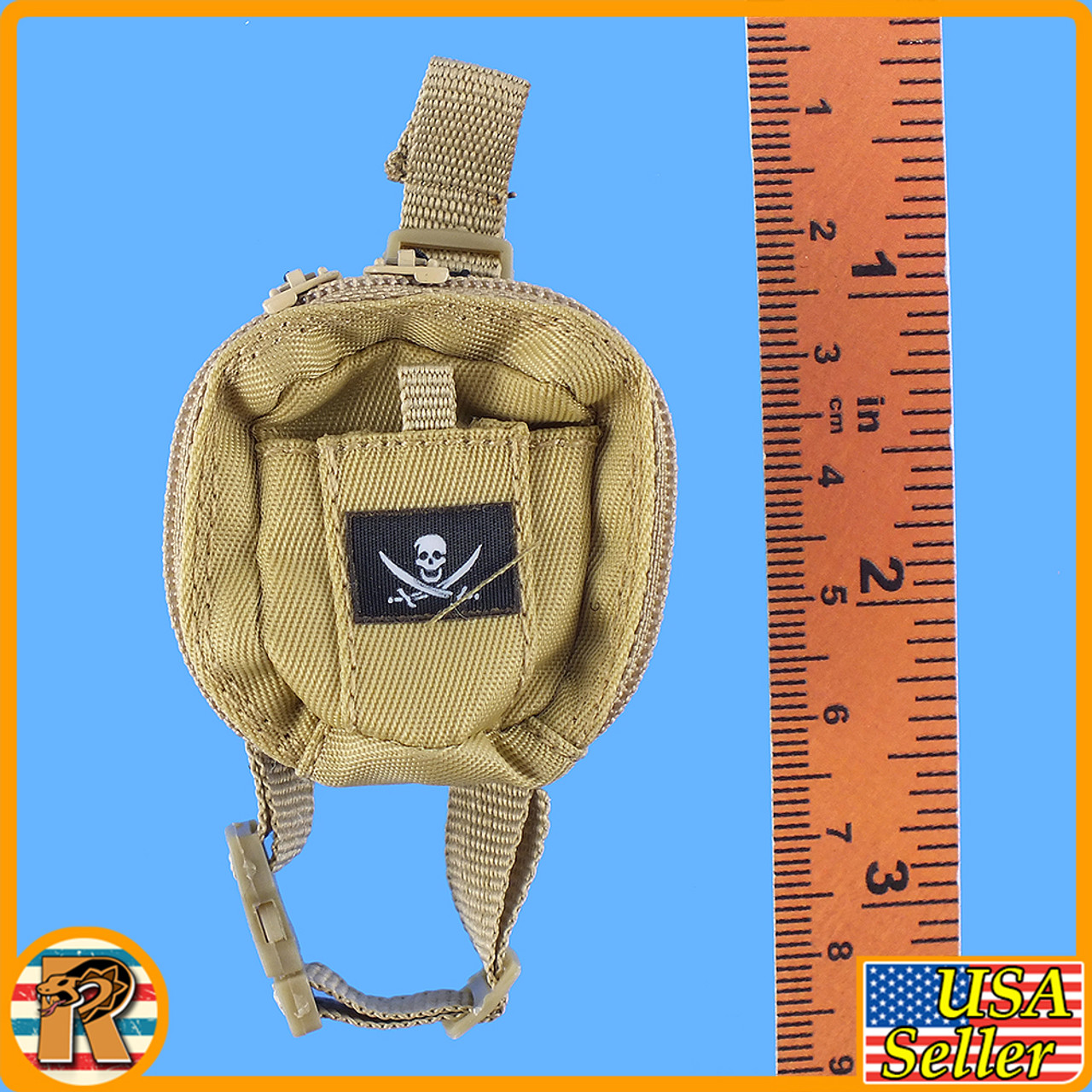 SEAL Team Special Forces - Tan Leg Pouch - 1/6 Scale -