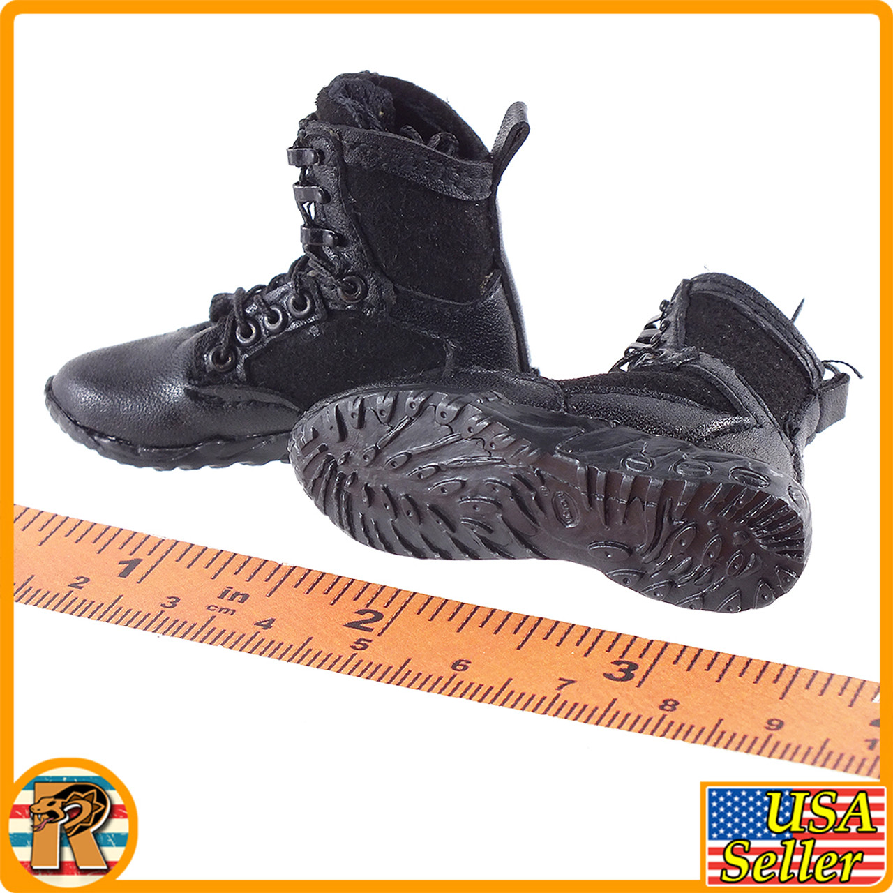 Nick Hard Boiled Sheriff - Boots (for Feet) - 1/6 Scale -