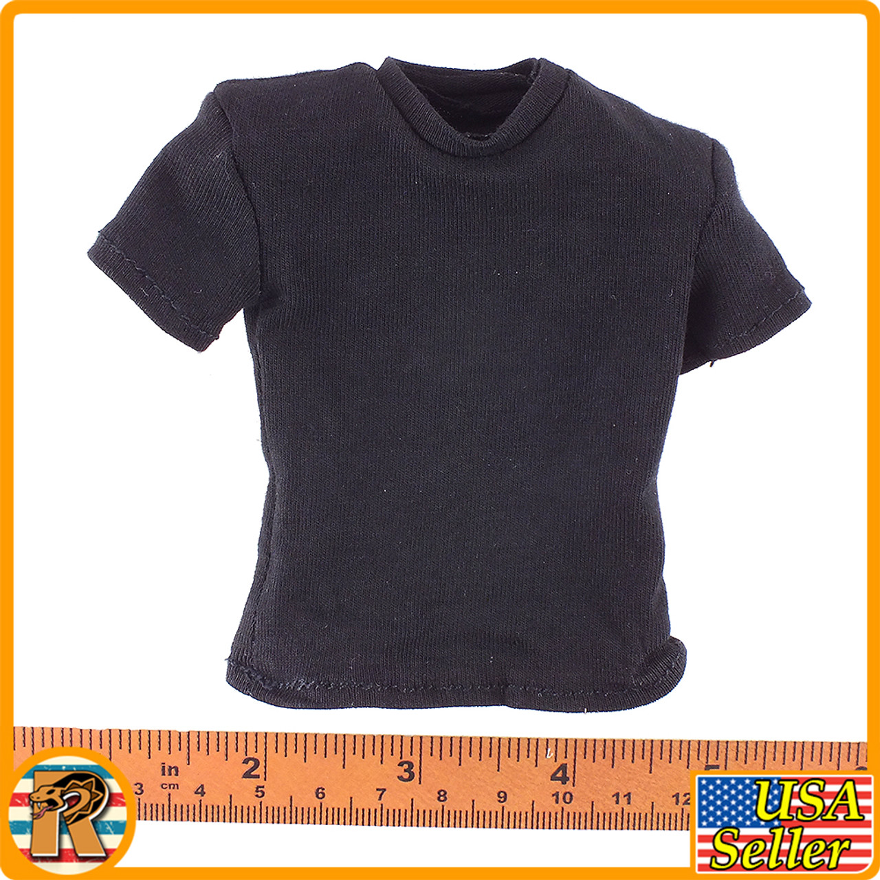 Nick Hard Boiled Sheriff - Black T Shirt - 1/6 Scale -