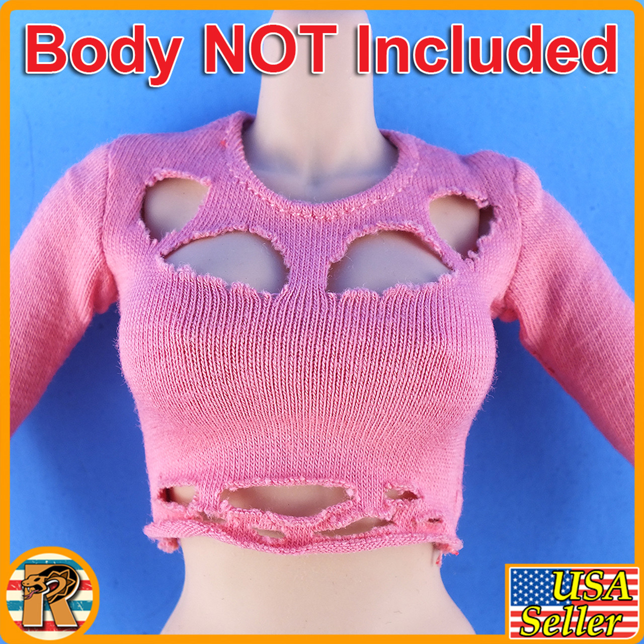 Doomsday Rat - Pink Tattered Shirt - 1/6 Scale -
