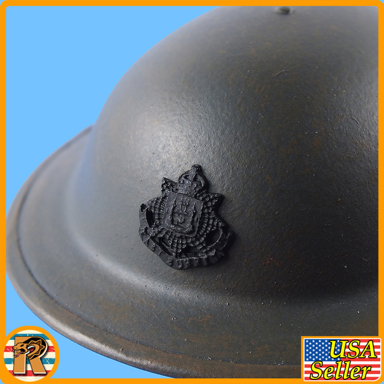 WWI Lance Corporal Tom - Metal Helmet - 1/6 Scale -