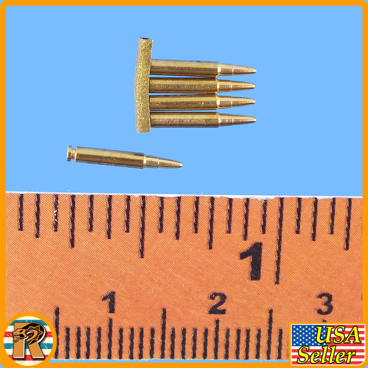 Freid WH Infantry - Metal Rifle Bullets - 1/6 Scale -