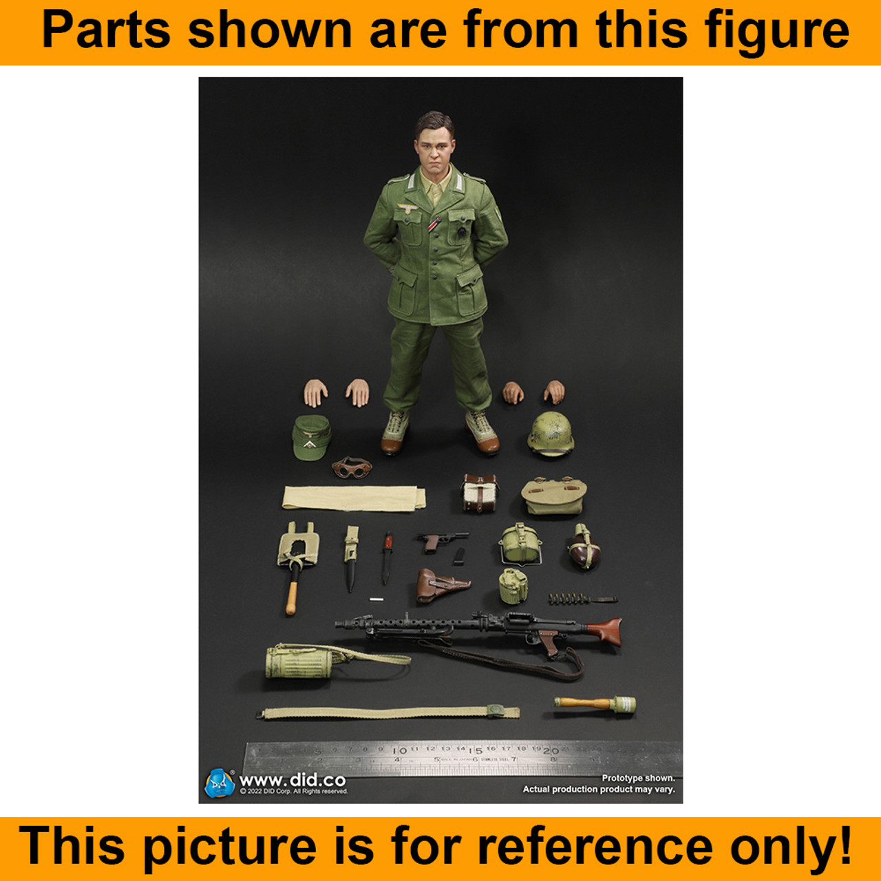 Bialas MG34 Gunner - Boots (for Feet) - 1/6 Scale -