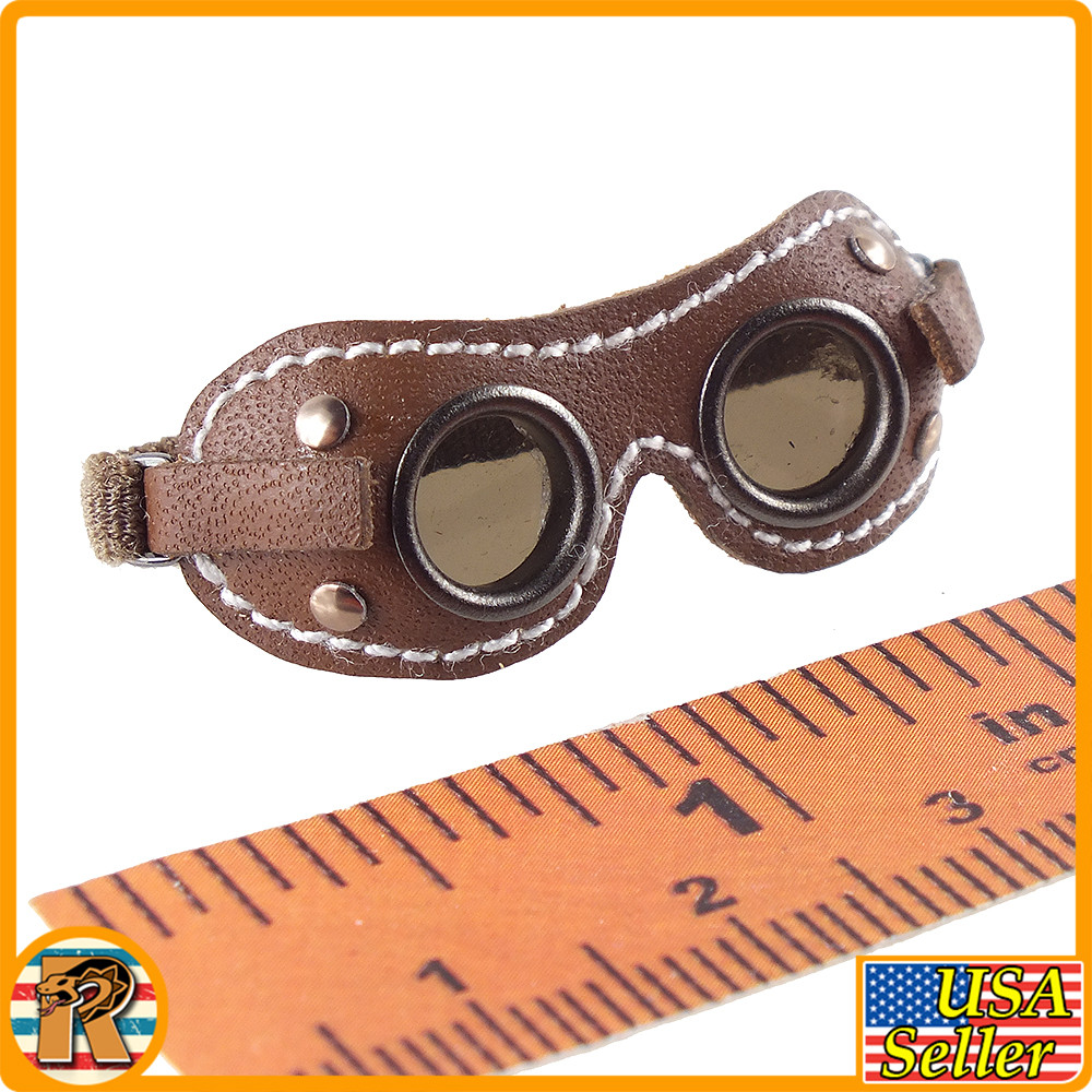Bialas MG34 Gunner - Desert Goggles - 1/6 Scale Part - DID