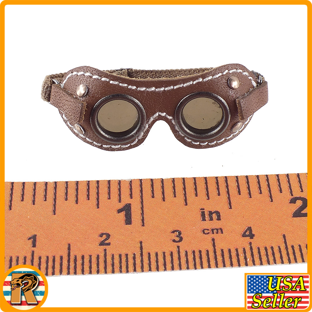 Bialas MG34 Gunner - Desert Goggles - 1/6 Scale Part - DID