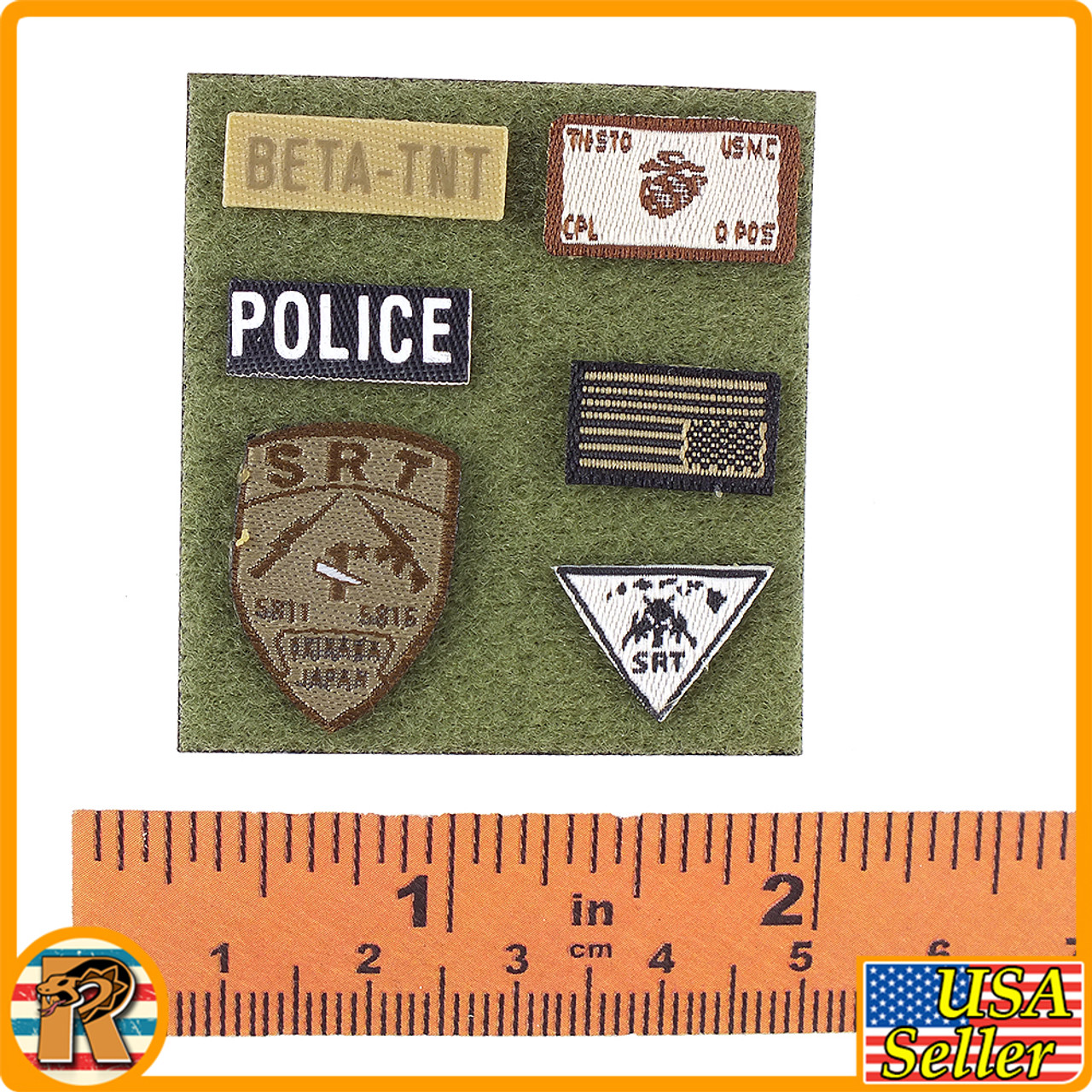 USMC SRT - Patches Set - 1/6 Scale -