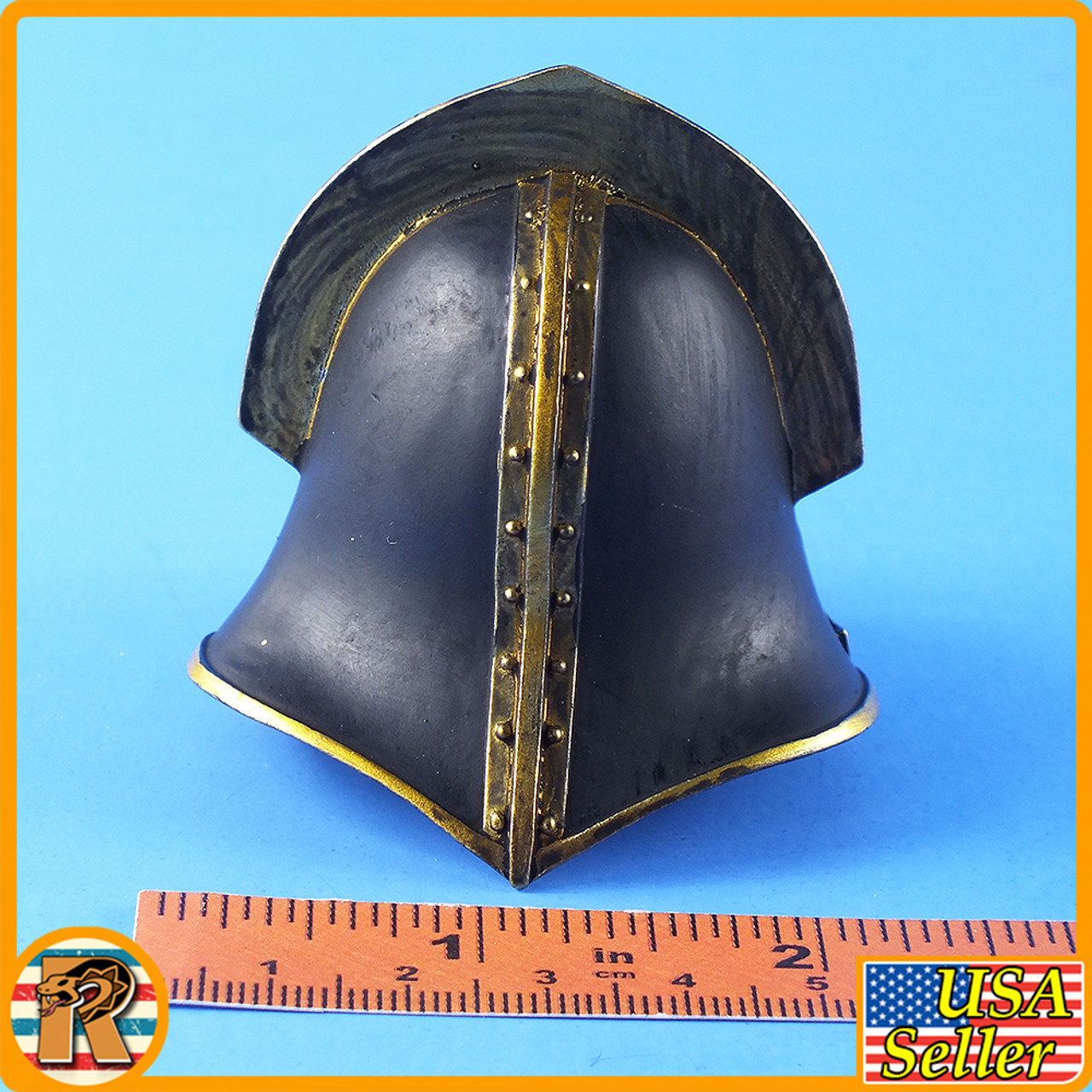 Lannister Nobleman - Metal Helmet - 1/6 Scale -