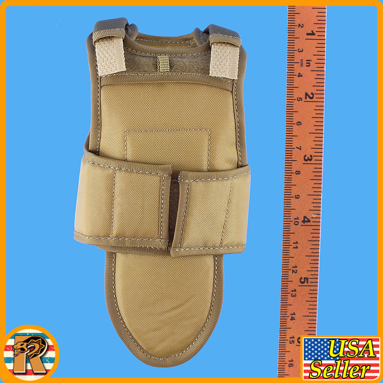 Special Forces Team - Tan Body Armor Vest #2 - 1/6 Scale -