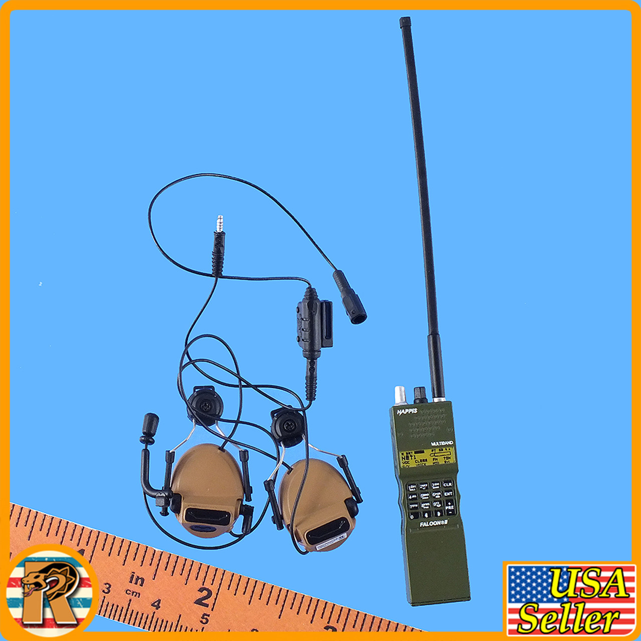 R Crisis Response Force - Radio w/ Headphones - 1/6 Scale -