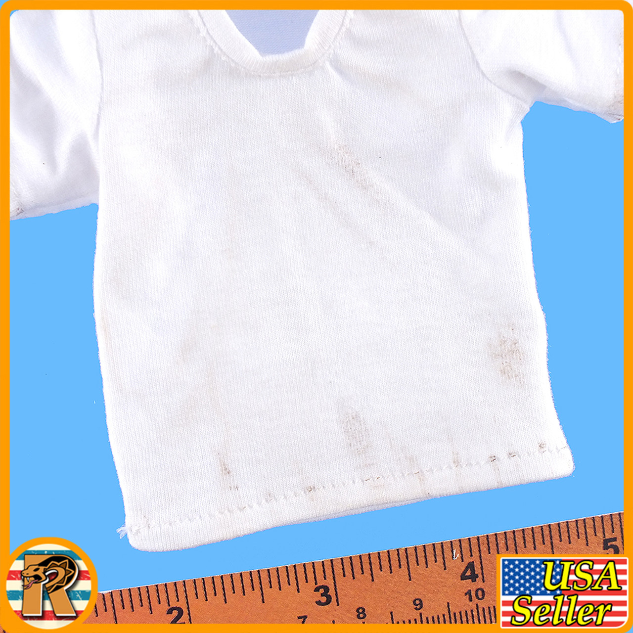 Trevon GTA - White Shirt (Grimy) - 1/6 Scale -