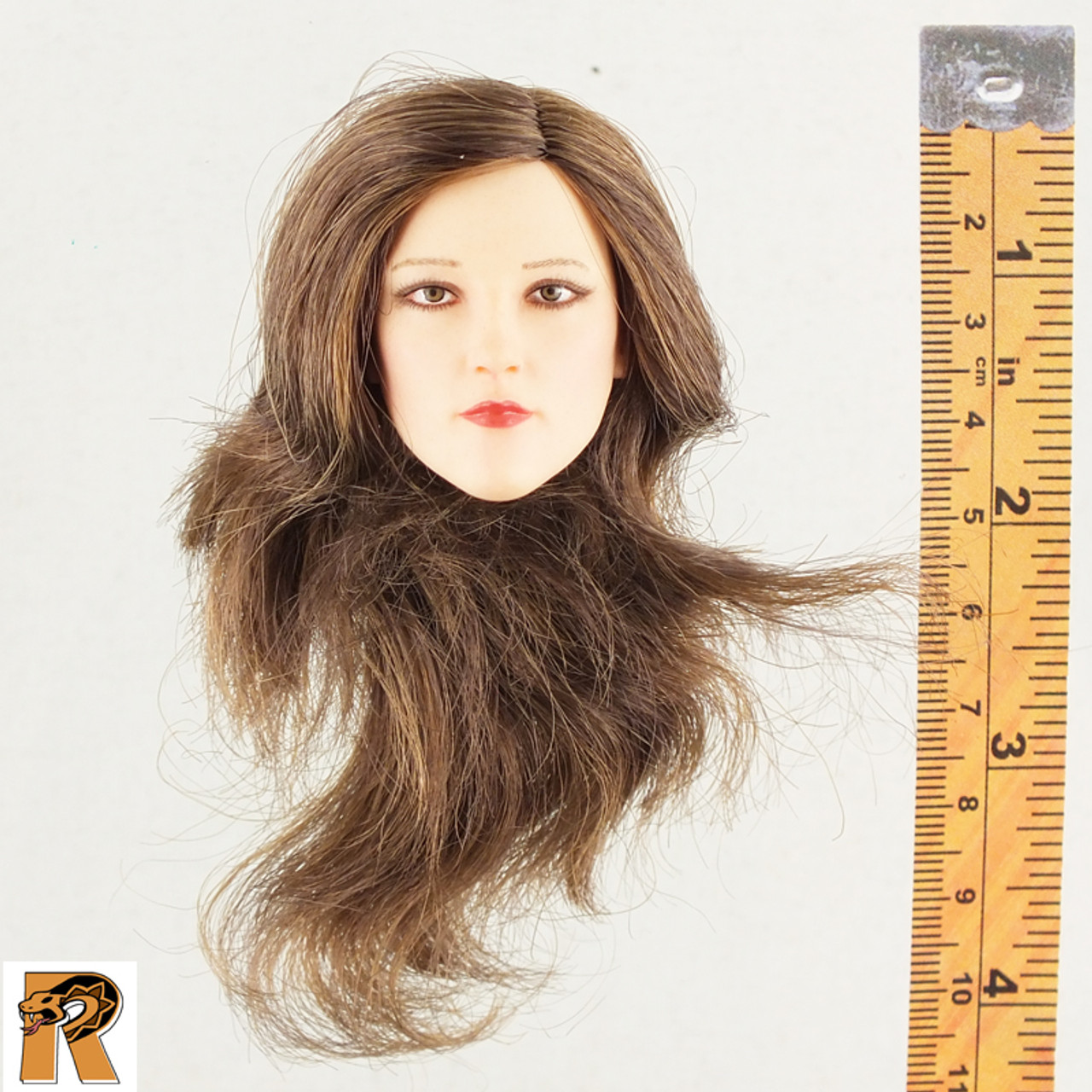 Shirley Snow Queen - Female Head w/ Rooted Hair - 1/6 Scale