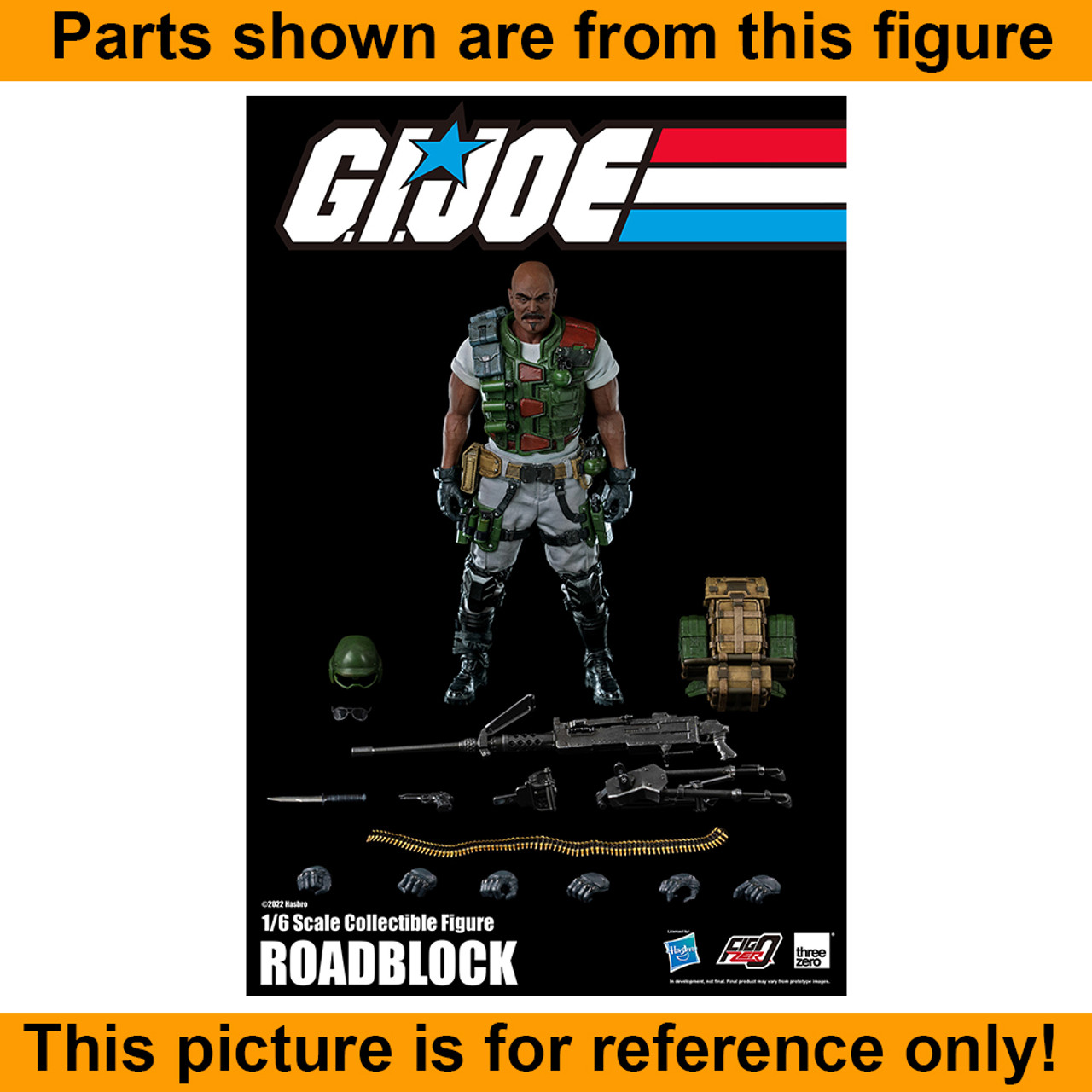 Roadblock GI JOE - Smoke Grenades #2 - 1/6 Scale -