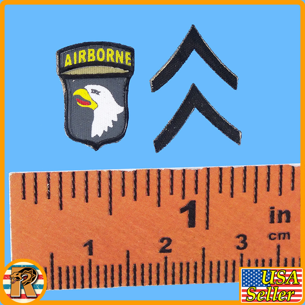 Ryan 101st Airborne - Private Patches Set - 1/6 Scale Part - DID