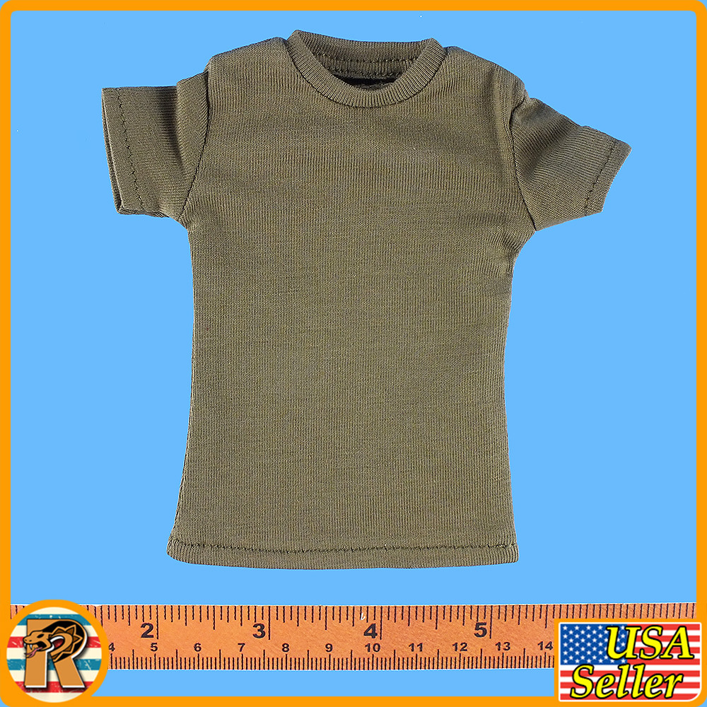 Ryan 101st Airborne - Green T Shirt - 1/6 Scale -