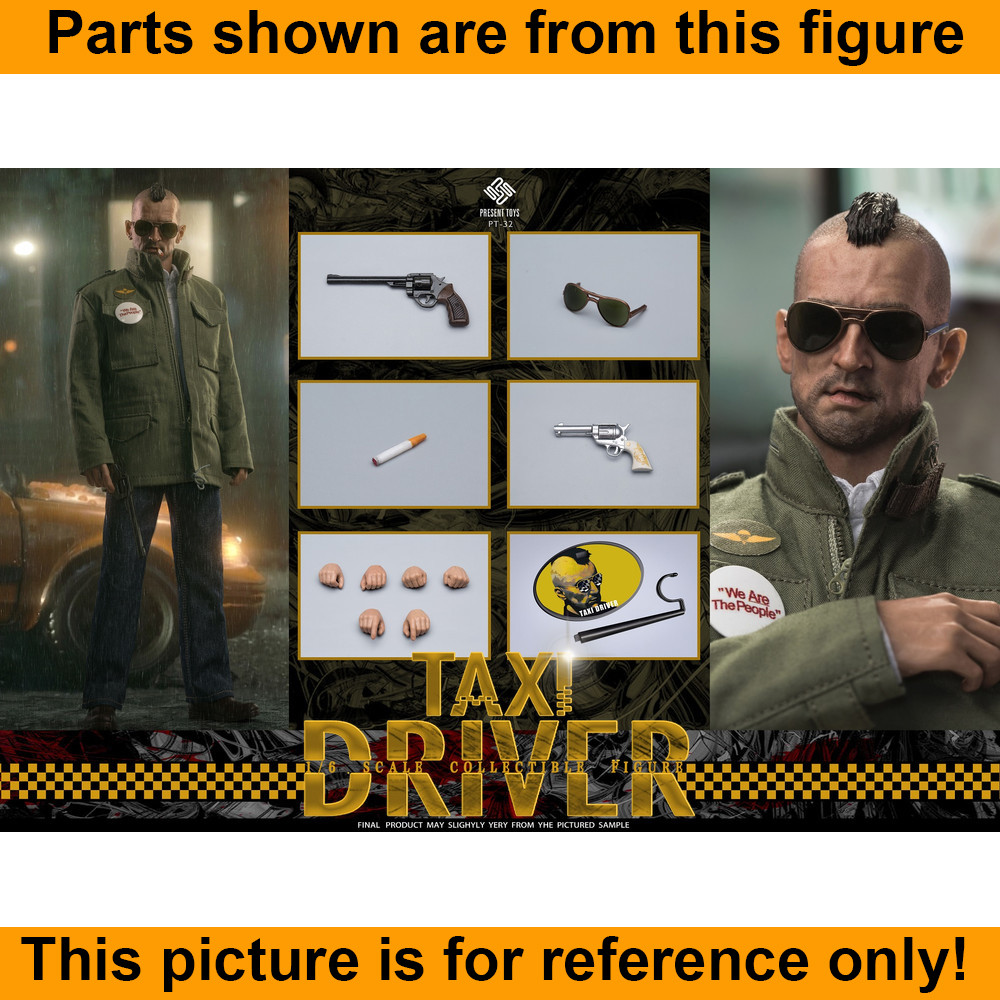 Taxi Driver - Display Stand  - 1/6 Scale Part - Present