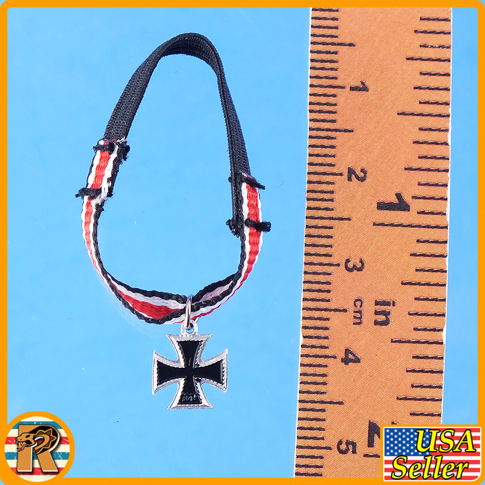 Jager Panzer Commander - Iron Cross Necklace - 1/6 Scale -