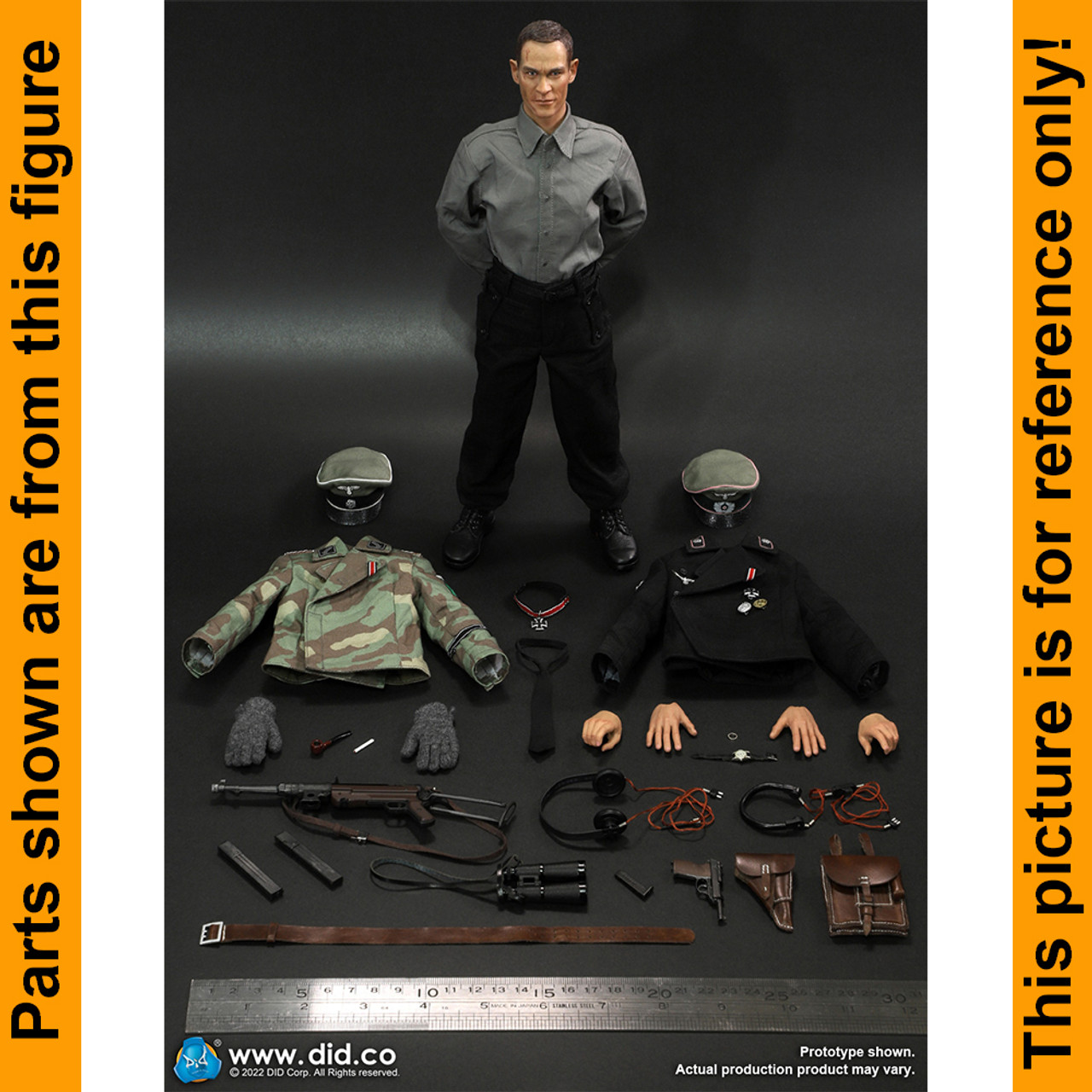 Jager Panzer Commander - Nude Figure - 1/6 Scale -