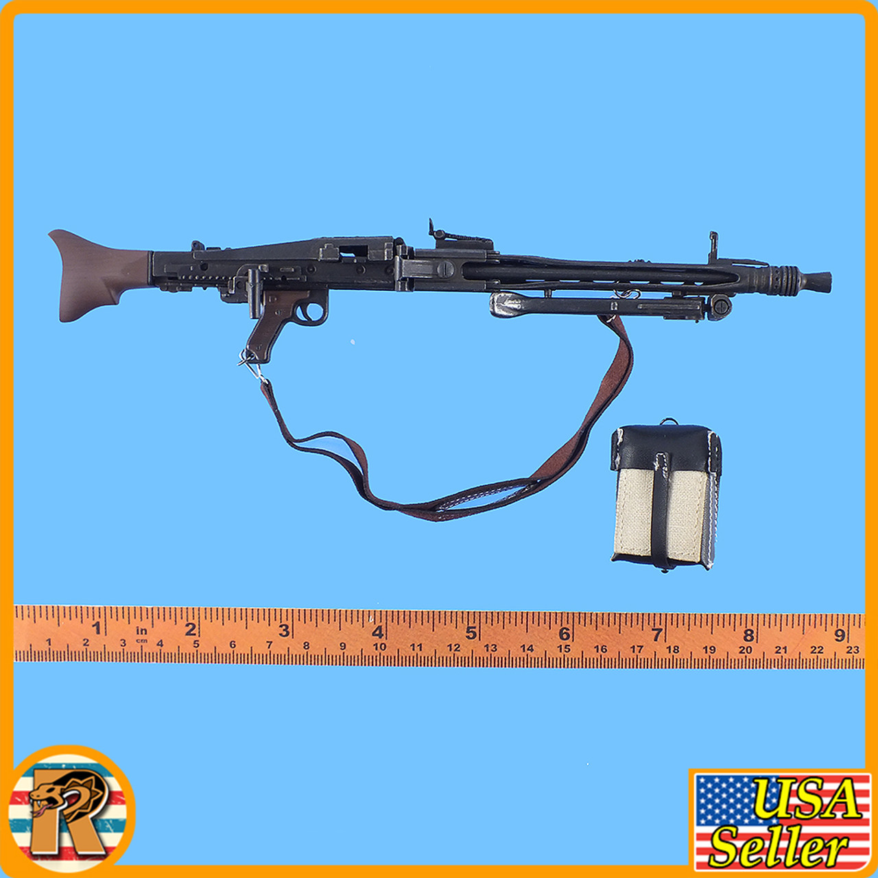 Ardennes MG42 Gunner - MG42 Machine Gun - 1/6 Scale -