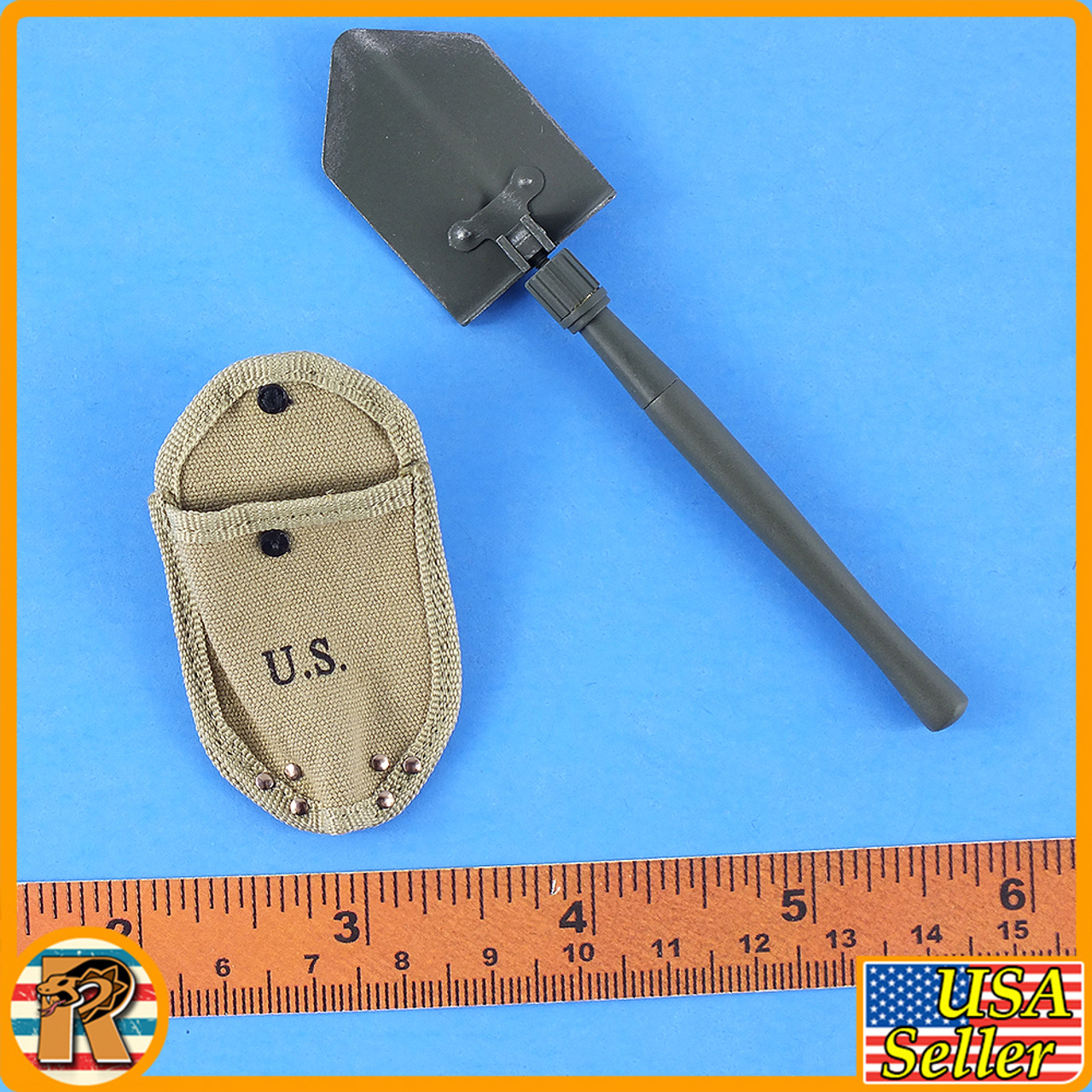 Corporal Upham - Shovel (Metal) & Pouch - 1/6 Scale -