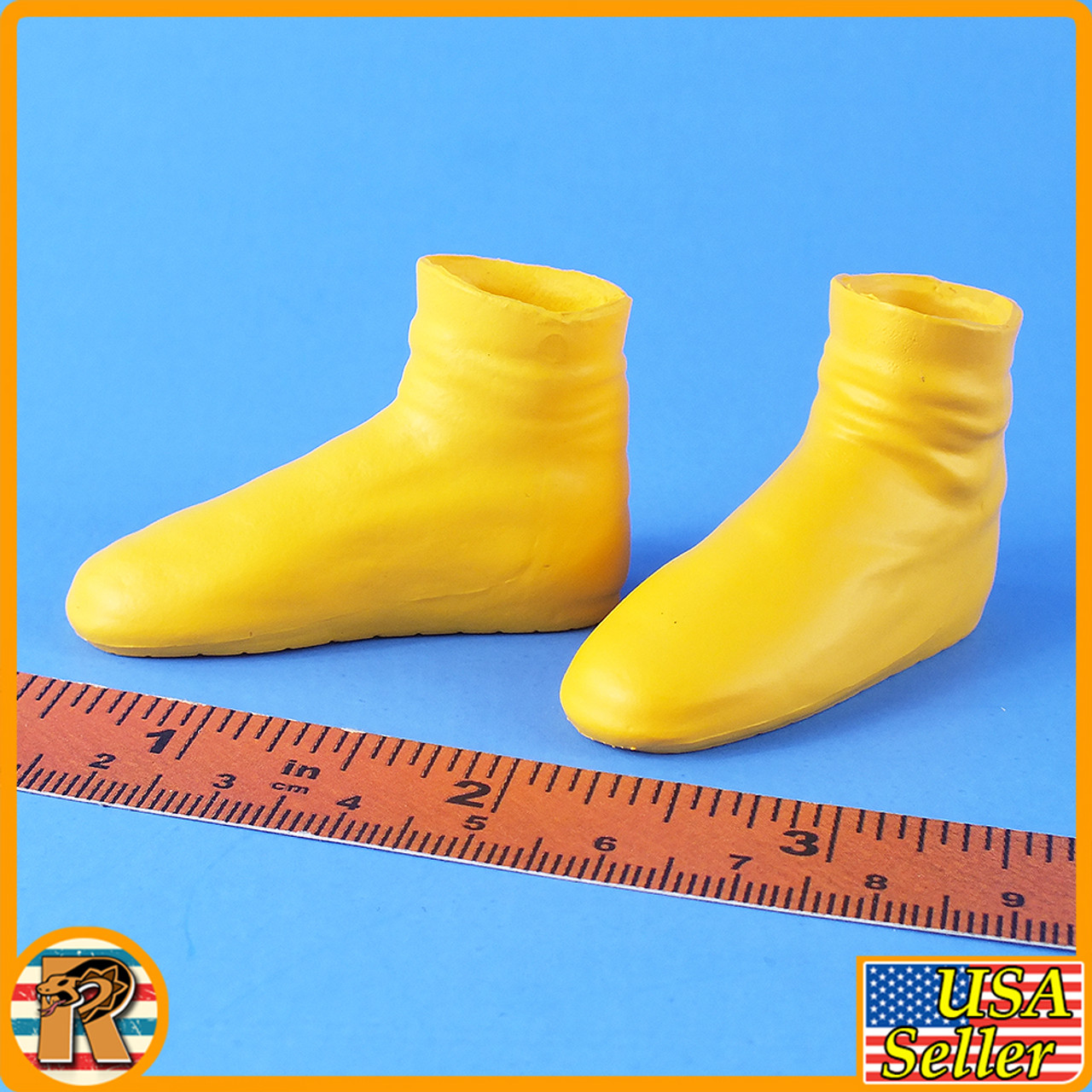 Poison Maker - Yellow Boots (w/ Balls) - 1/6 Scale -