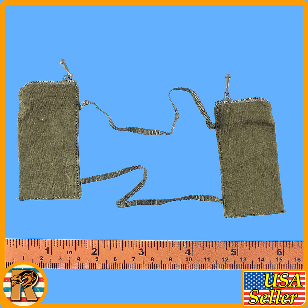 Gran Sasso Raid - Shoulder Pouches #3 - 1/6 Scale -