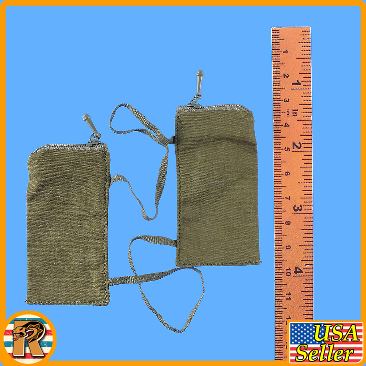 Gran Sasso Raid - Shoulder Pouches #3 - 1/6 Scale -