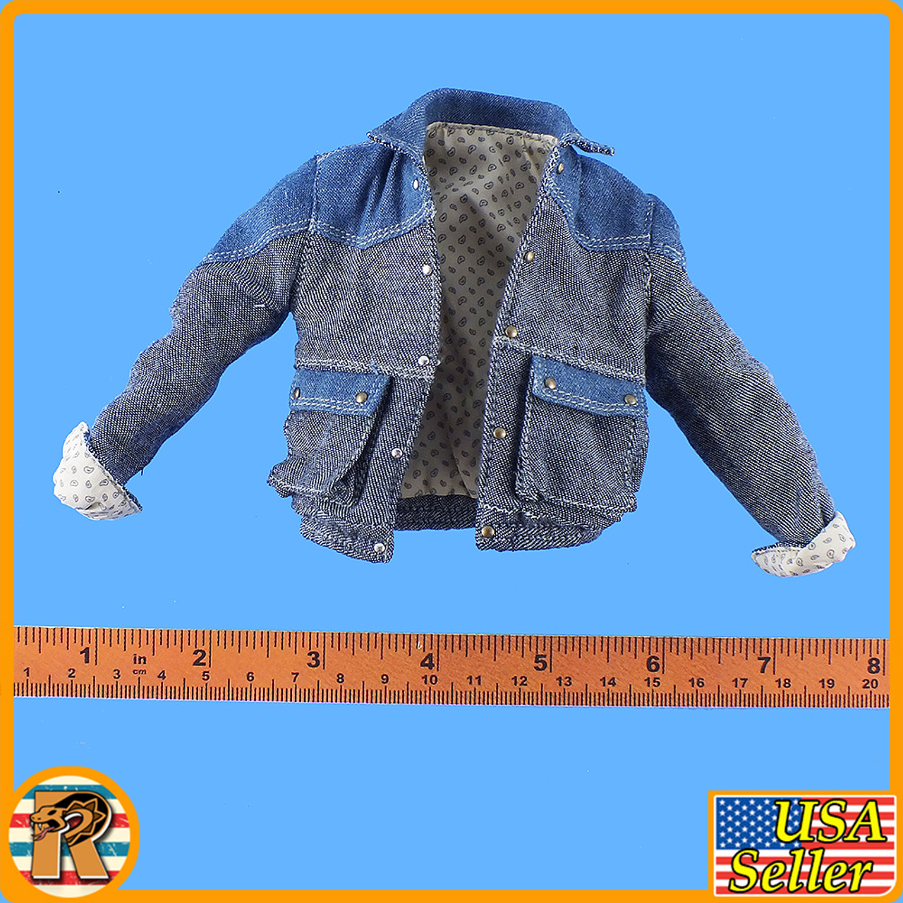 Time Travel Marty - Denim Jacket - 1/6 Scale -