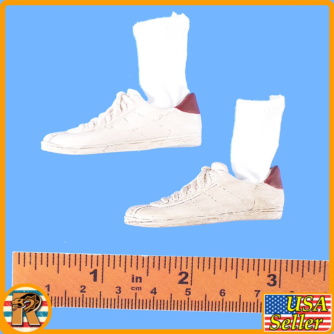 Time Travel Marty - Shoes w/ Socks *READ* - 1/6 Scale -