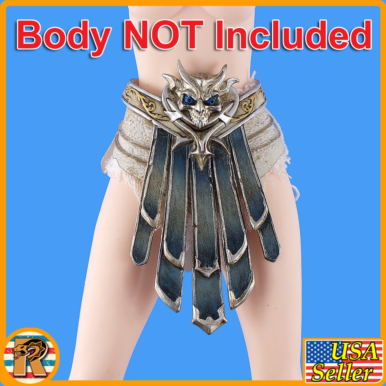 Hells Messenger Silver - Skirt Armor Set *READ* - 1/6 Scale -