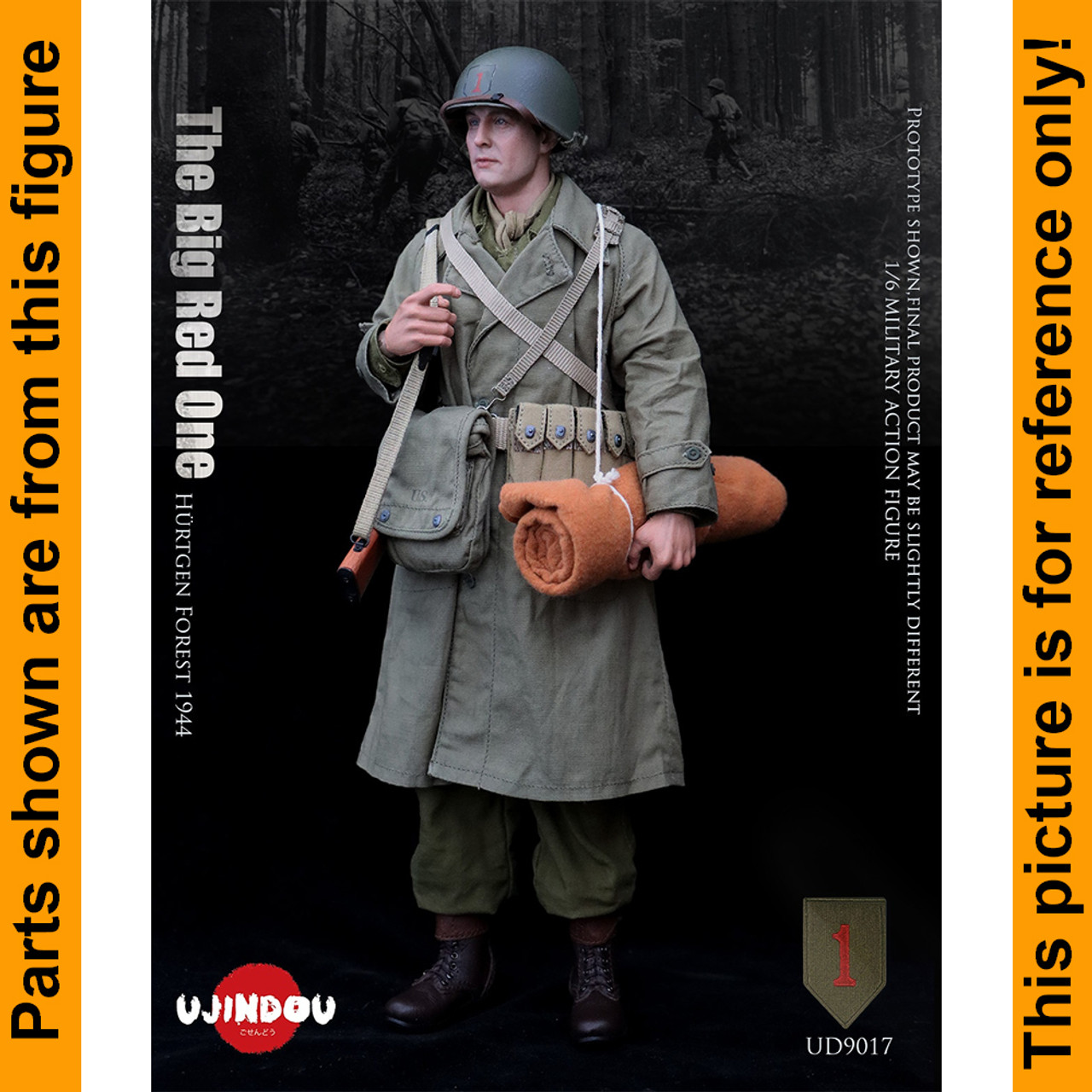 Big Red One - Tan Overcoat #2 - 1/6 Scale -