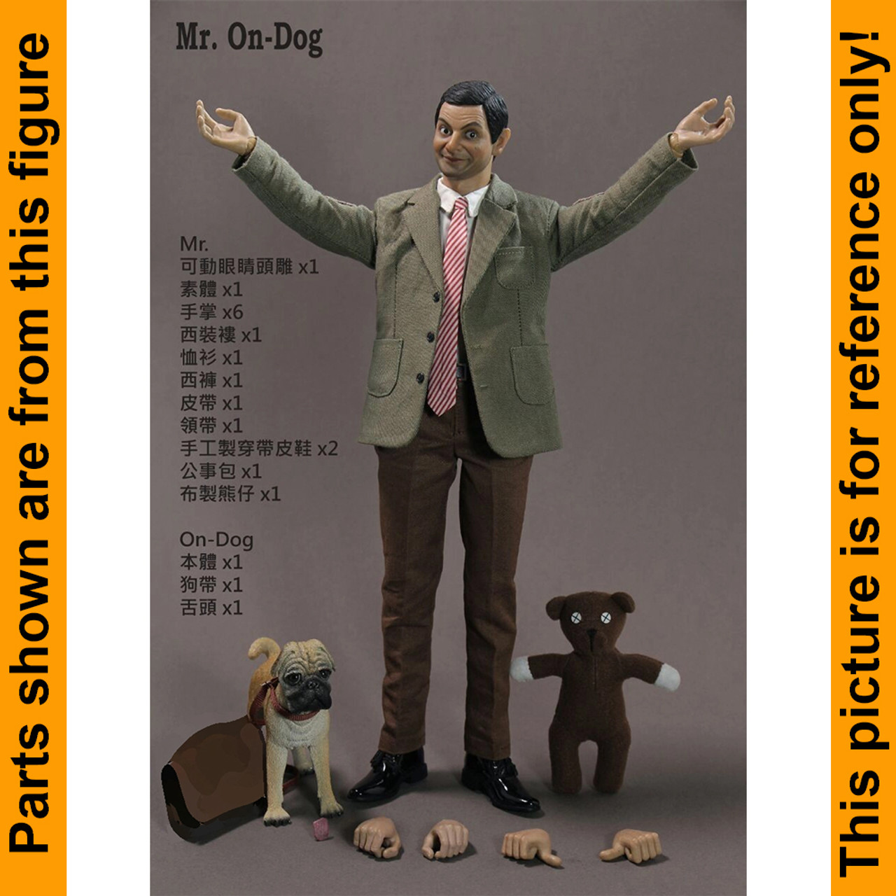 アニメ/ゲーム Mr.Bean 1/6 scale collectable action Mr. Bean 1/6 Scale Action Figure