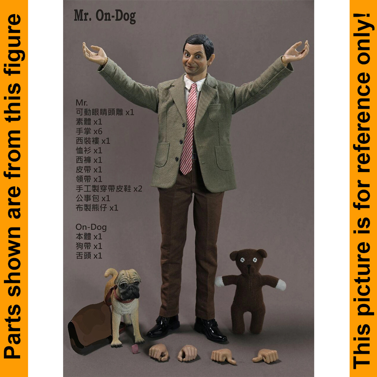 MR Bean - Shoes (for balls) w/ Socks - 1/6 Scale -