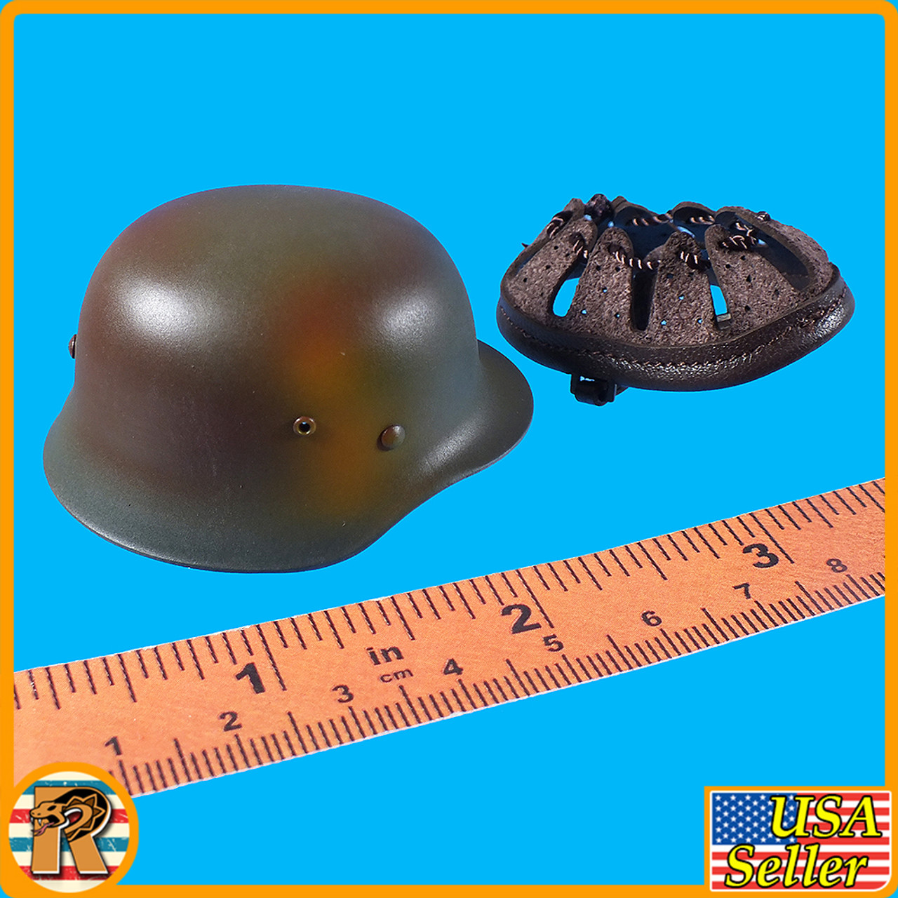 Wolfgang Wehrmacht Sniper - Metal Helmet - 1/6 Scale -
