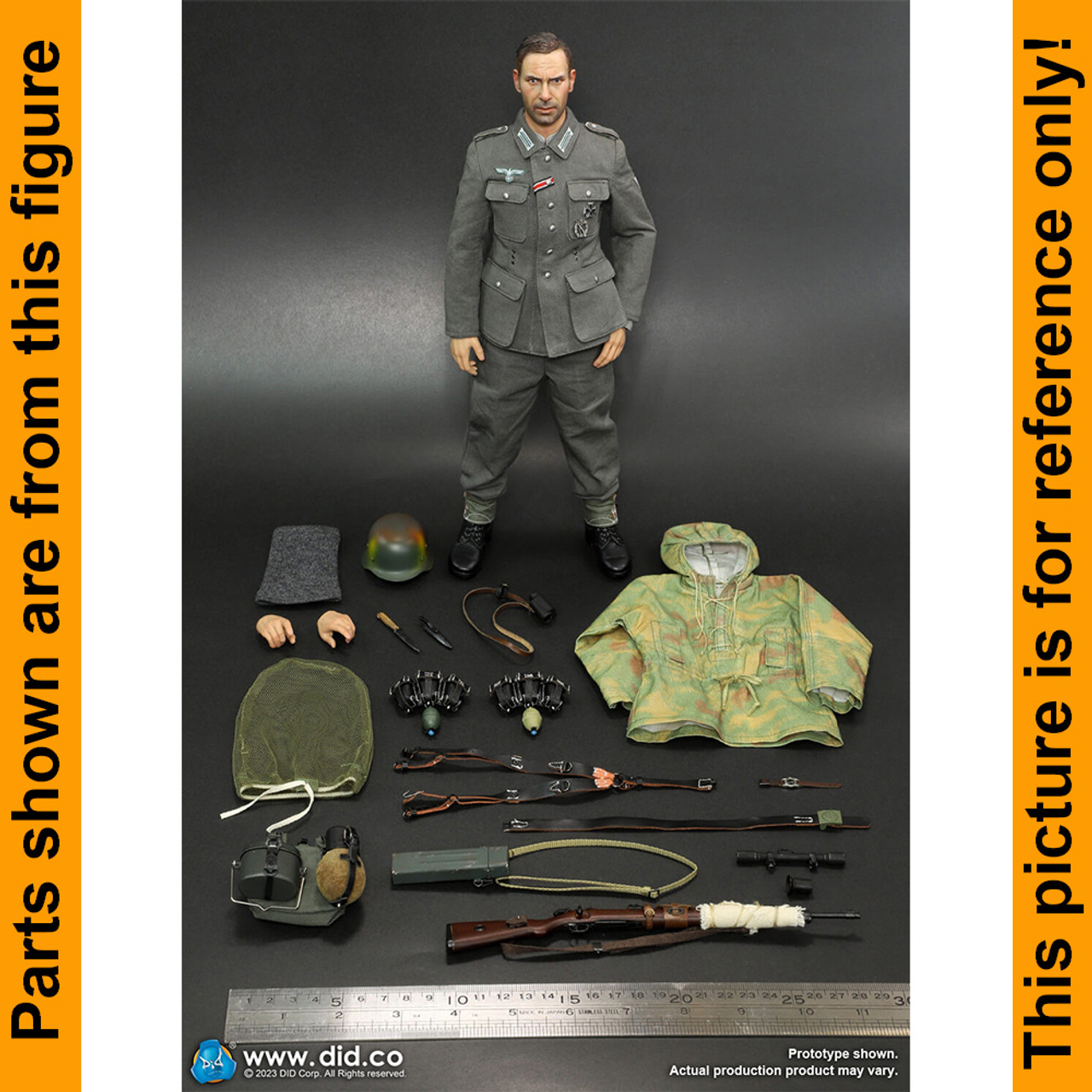 Wolfgang Wehrmacht Sniper - Patches & Badges - 1/6 Scale -