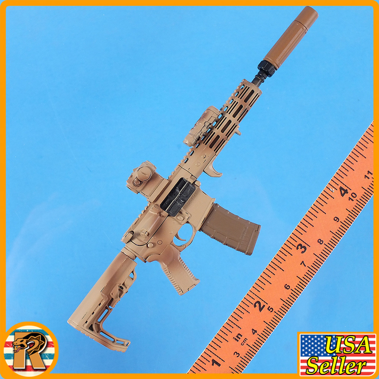 S CBRN Assault Team - M4 Rifle Set - 1/6 Scale -