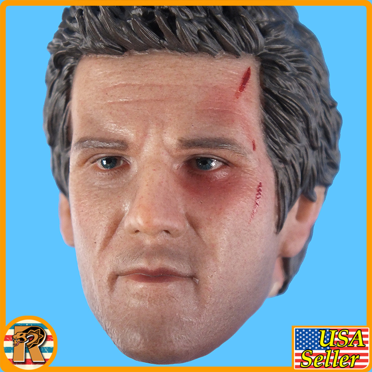 Mad Warrior Max - Head (Bloody & Scarred) - 1/6 Scale -