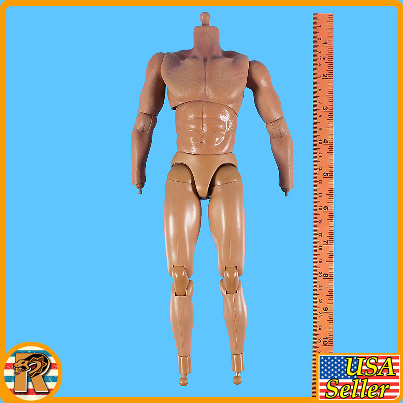 Mad Warrior Max - Muscular Nude Body - 1/6 Scale -