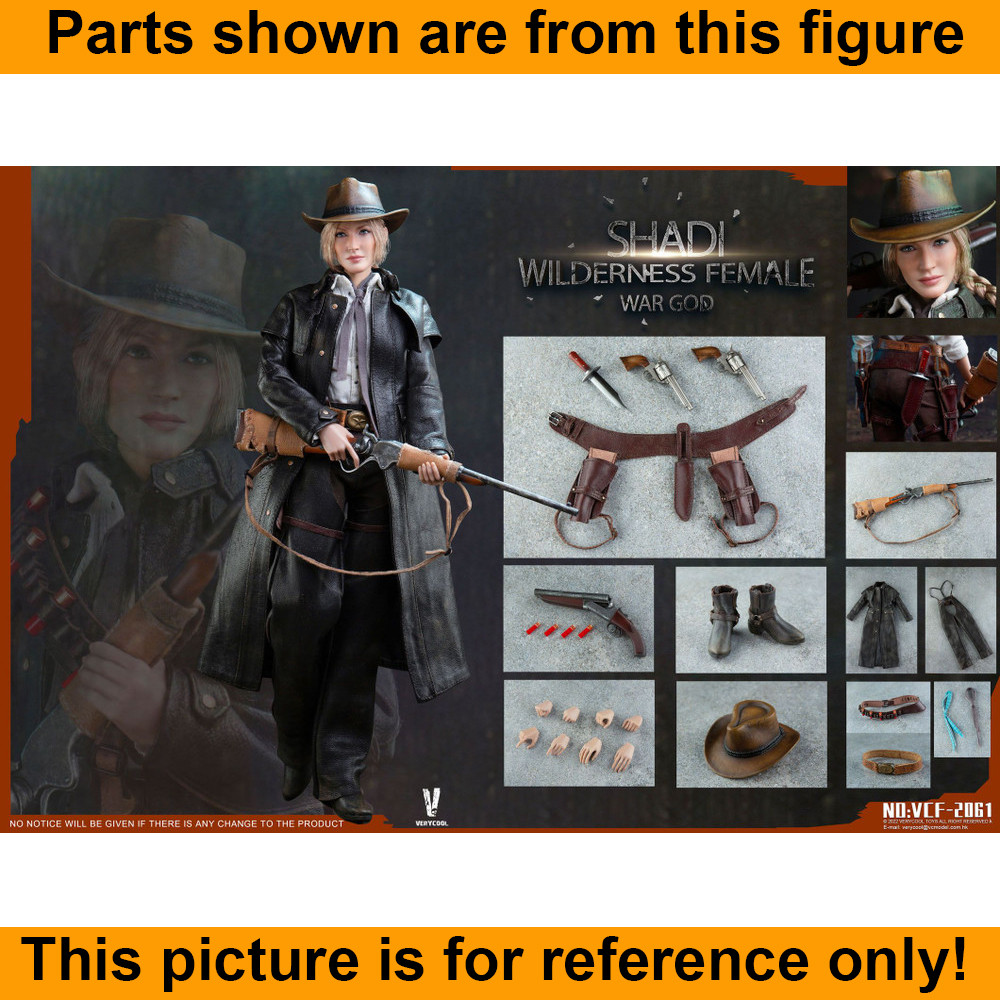 Shadi Wilderness War God - Leather Duster (Female) - 1/6 Scale Part - Very Cool