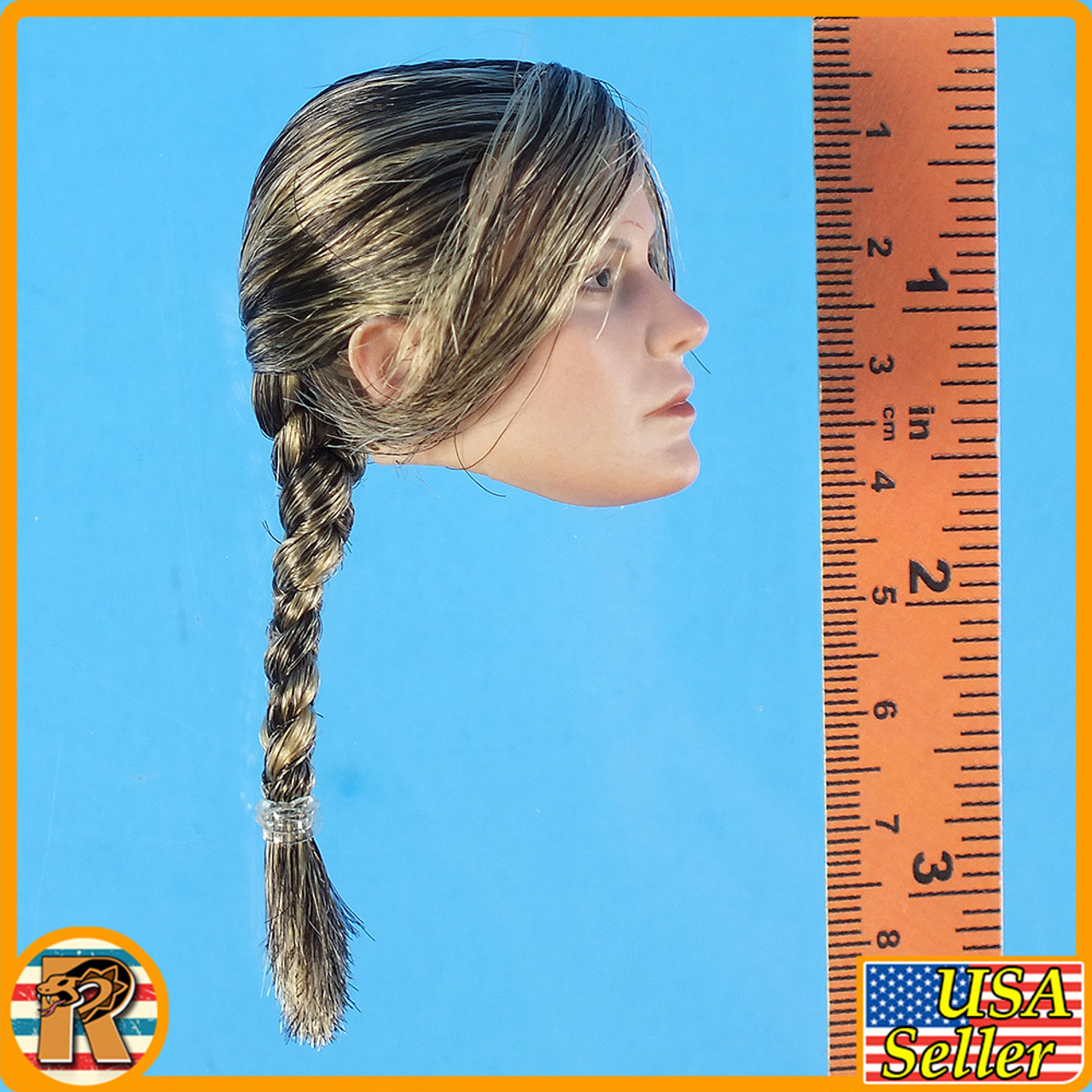 Lady Adler - Female Head w/ Ponytail - 1/6 Scale -